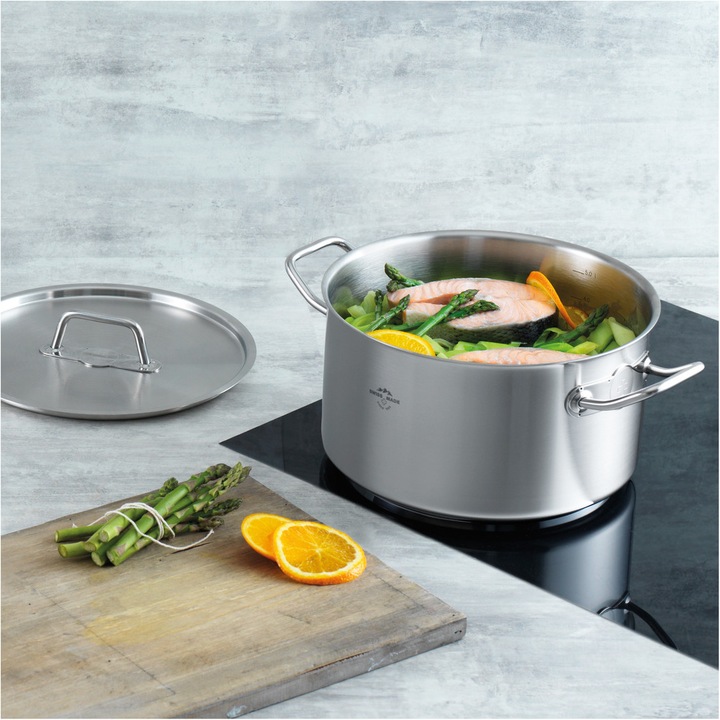 Image du produit Kuhn Rikon Montreux (22 cm, Casserole, Acier inoxydable)