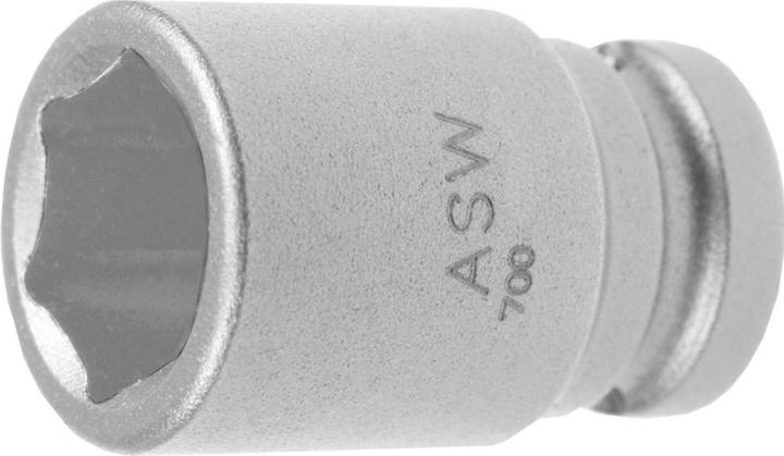 ASW Steeksleutel 700 1/4 ″ zeskant Breedte over vlakke zijden 6 mm Lengte 23 mm