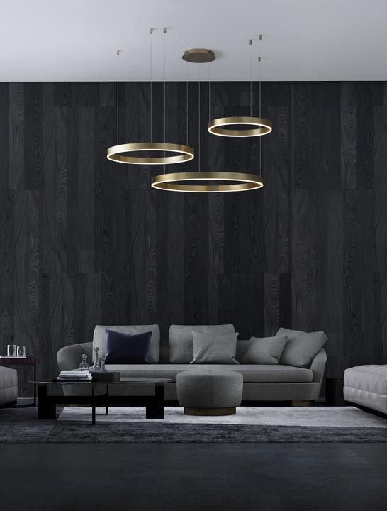 Produktbild Nova Luce Motif 3er LED Pendelleuchte (6160 lm)