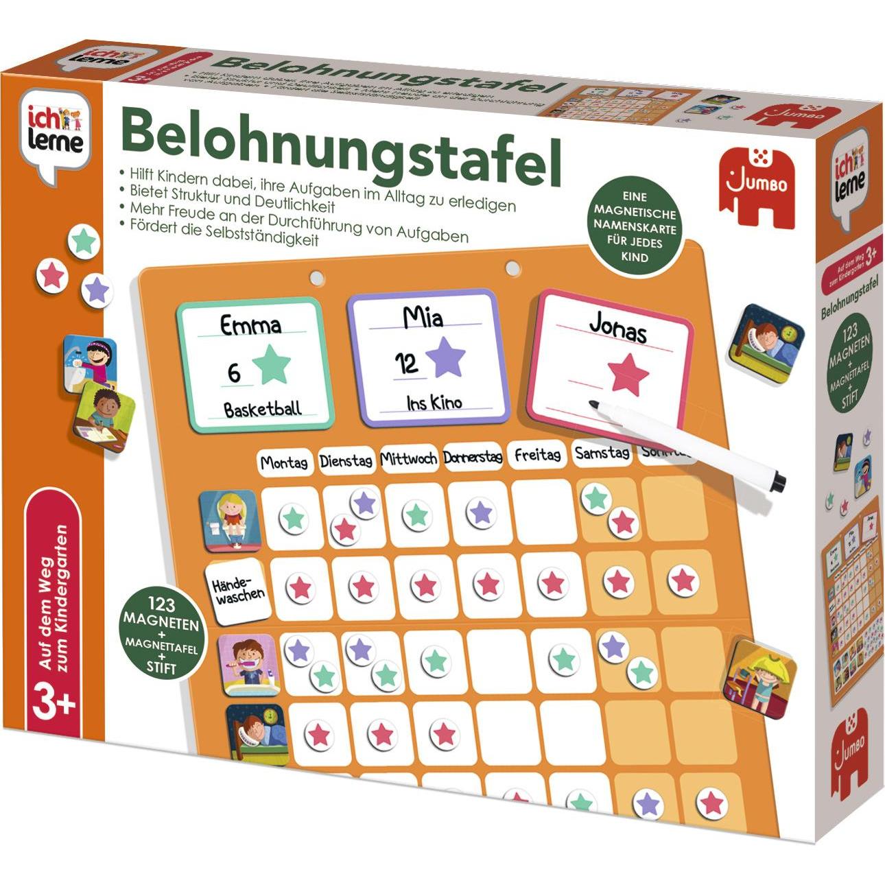 Thumbnail - Jumbo Ich lerne Belohnungstafel (Deutsch)