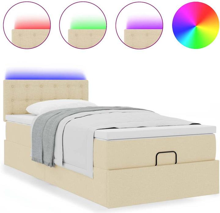 Image du produit vidaXL Ottoman-Bett (90 x 200 cm)