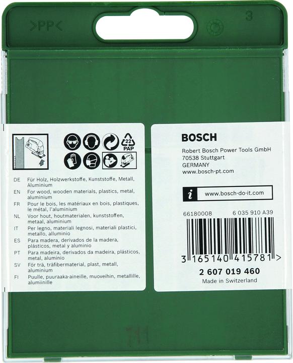 Actual product image Bosch Professional Zubehör 10-pcs STS set (wood/metal)U-