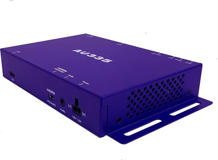 Productafbeelding BrightSign AU335 Digital Signage Audiospeler (USB, GPIO, Ethernet, Dolby Atmos, 24-bit)