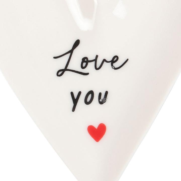 Produktbild Something Different Teller Schmuckstücke Love You Herz