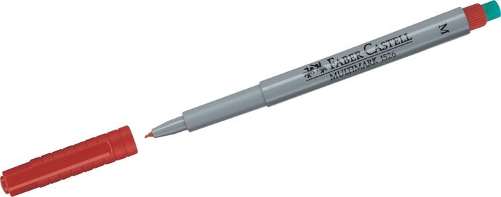 Image du produit Faber-Castell Non-permanent Marker Multimark 10 Stück, M, Rot (10x)