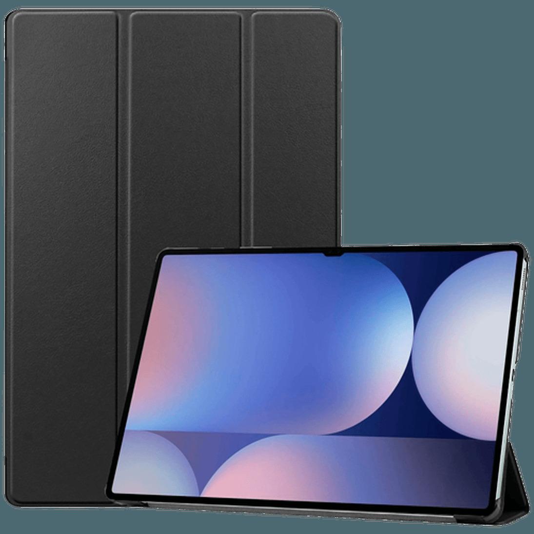 Just in Case Gerade für den Fall, dass Smart Tri-Fold Samsung Galaxy Tab S10 Ultra / S9 Ultra Book Case Zwart (82 (Galax...