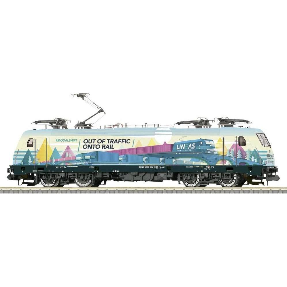 MiniTrix 16877 N E-Lok BR 186 der Railpool AG (Spur N)