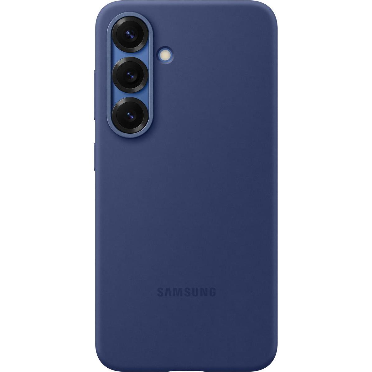 Samsung Silicone Case (Samsung Galaxy S25), Smartphone Hülle, Blau
