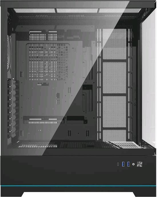 Produktbild Darkflash Tech Darkflash DY451 computer case without fans (black) (mATX, ATX, ITX)