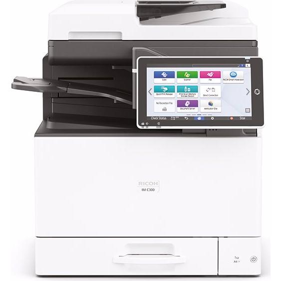 RICOH IM C300F (Laser, Farbe), Drucker, Weiss