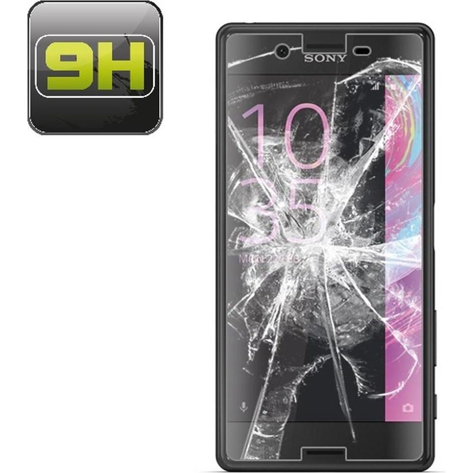 Protectorking 3x echtes Tempered 9H Panzerhartglas 3D KLAR (3 Stück, Sony Xperia X Performance), Smartphone Schutzfolie