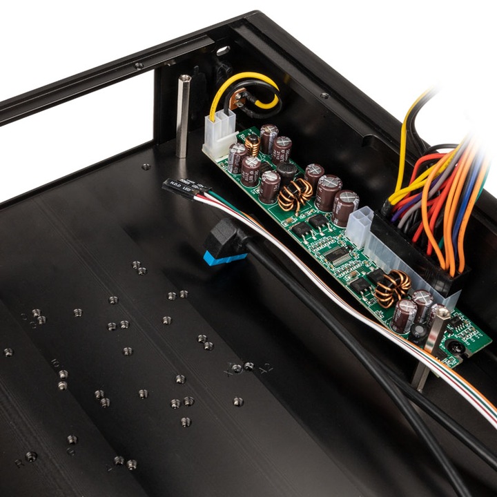 Productafbeelding Akasa Euler M A-ITX19-M1BV2 HTPC-behuizing (Mini-ITX)