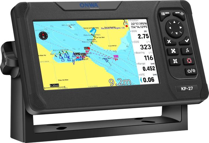 Immagine prodotto Onwa KP-25/27 GPS Kartenplotter – Kompakter 5″ & 7″ Marine Plotter mit NMEA2000
