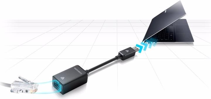 Actual product image Samsung Notebook 9 LAN Dongle (USB, RJ45 (1x))