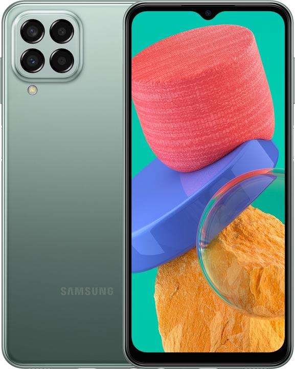 Produktbild Samsung Galaxy M33 5G (128 GB, Green, 6.60", Dual SIM, 50 Mpx, 5G)