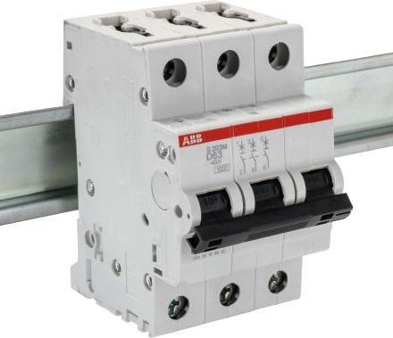 Image du produit ABB 63A MCB 3 Pole Type D