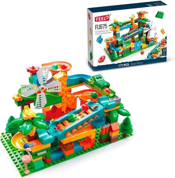 Image du produit Feelo FL1675 - Music slide marble run - large clamping blocks