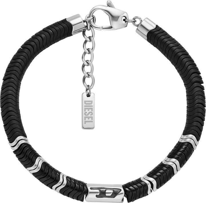 Immagine prodotto Diesel Armband D LOGO (18.30 cm, Acciaio inossidabile, Pietra colorata)