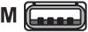 Actual product image Datalogic 90A052258 - 2 m - USB A - USB 2.0 - male