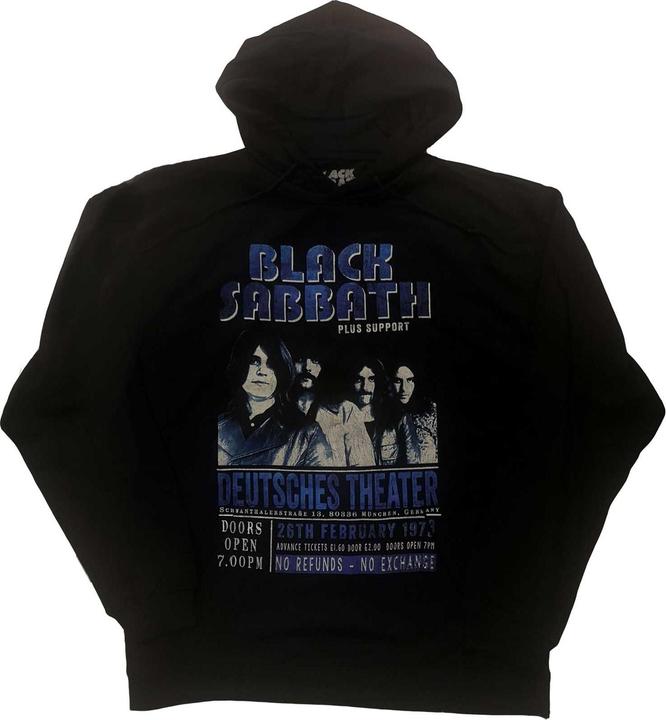 Produktbild Black Sabbath Deutsches 73 (Hoodie) (M)