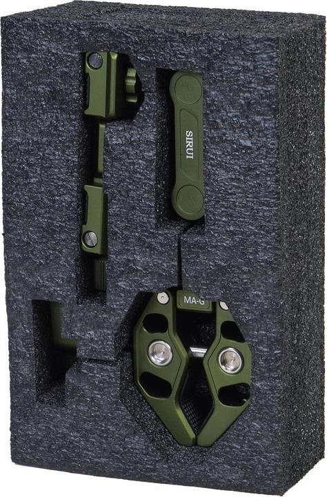 Immagine prodotto Sirui MA-G Crap Clamp con braccio magico e supporto per smartphone Verde