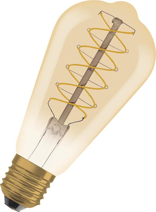 Produktbild Osram Vintage-Lampe (E27, 4.80 W, 420 lm, 4 x, F)