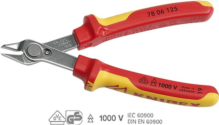 Produktbild Knipex Electronic Super Knips VDE (125 mm)