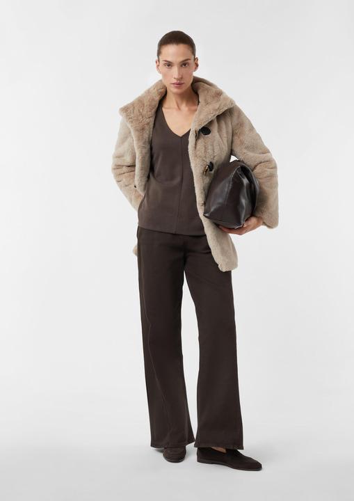 Produktbild Comma Sweatshirt Weiches Sweatshirt mit Ziernaht (32)