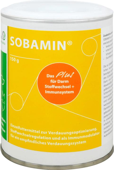 Produktbild Pharmawerk Weinböhla SOBAMIN Vet Pulver, 150 g Pulver (Hund, Vogel, Fisch, Nager, Katze)