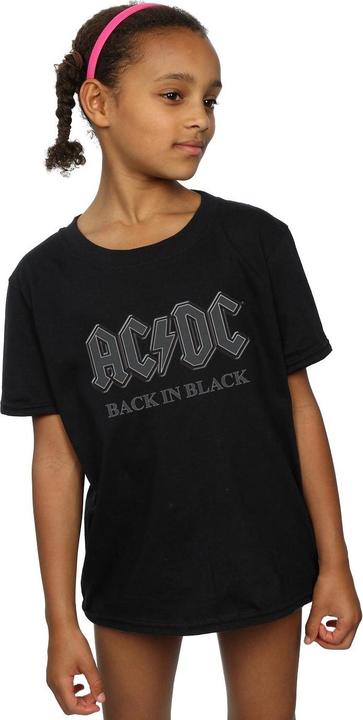 Produktbild AC/DC Back In Black TShirt Mädchen (104)