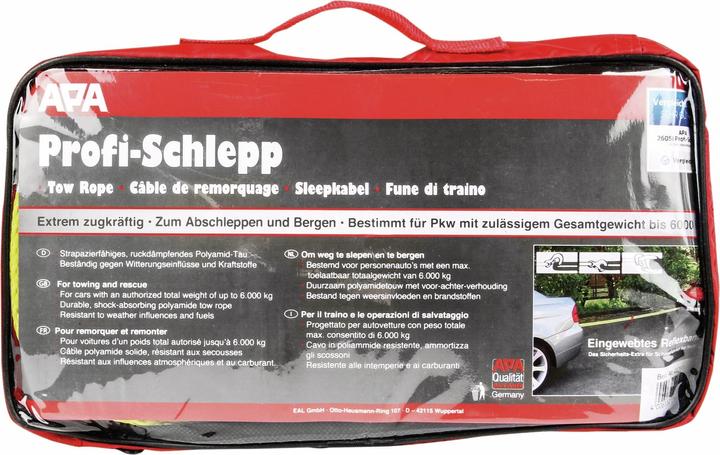 Actual product image APA Tow rope