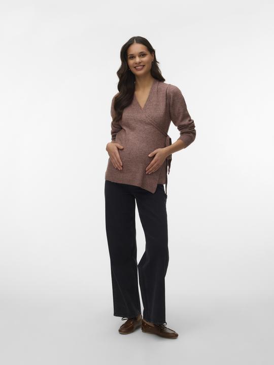 Immagine prodotto Mamalicious Normal geschnitten V-Ausschnitt Pullover Gestricktes Oberteil (S)