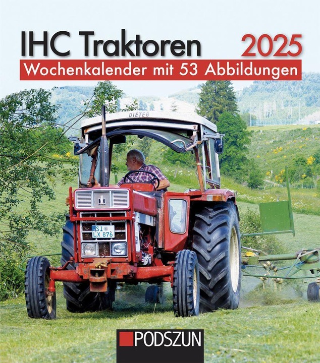 Produktbild IHC Traktoren 2025 Wochenkalender (Deutsch)