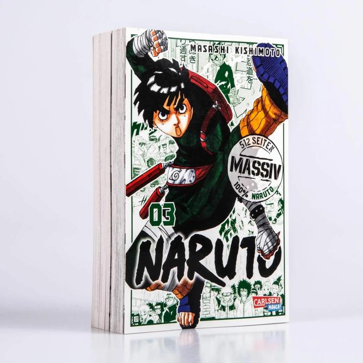 Actual product image NARUTO Massiv 3 (German, Masashi Kishimoto, 2017)