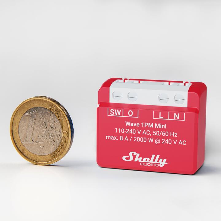 Produktbild Shelly Wave 1PM Mini EU LR (Schaltaktor)