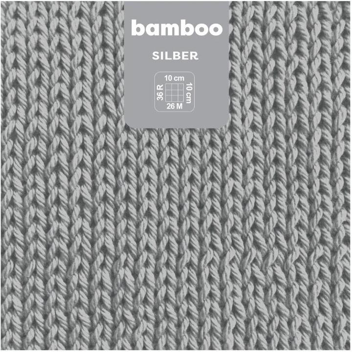 Actual product image Myboshi bamboo silver, B293 (125 m)