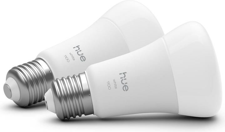 Produktbild Philips Hue W 1100 A60 E27 2P EU (E27, 9.50 W, 1100 lm, 2 x, E)