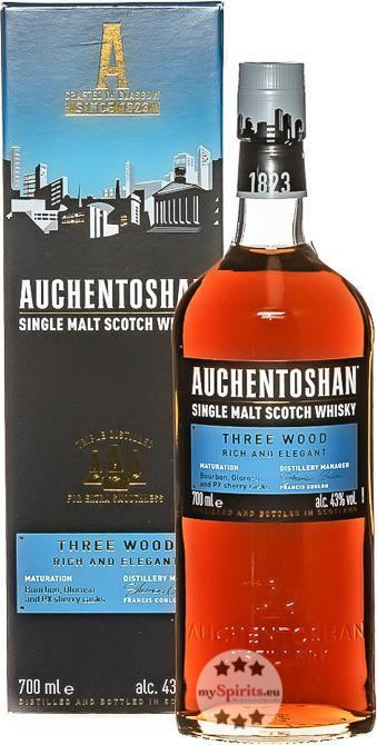 Produktbild Auchentoshan Three Wood (Single Malt, Scotch Whisky, 1 x 70 cl)