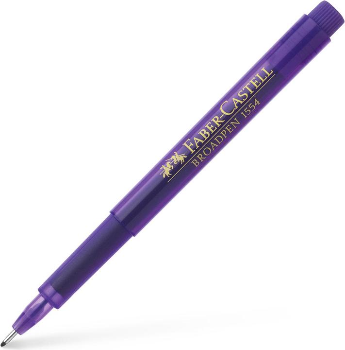 Actual product image Faber-Castell Broadpen 1554 (Violet, 1 x)
