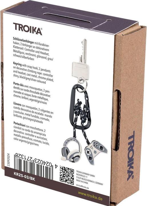 Actual product image Troika Schlüsselanhänger GAMING