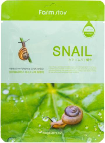 Produktbild Farm Stay Visible Difference Mask Sheet Snail (1000 ml)