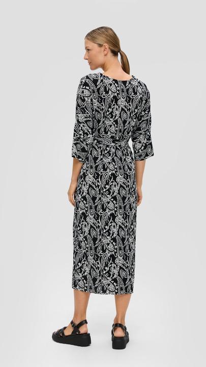 Immagine prodotto S.Oliver Kleid Midi-Kleid mit Plisseefalten (34)