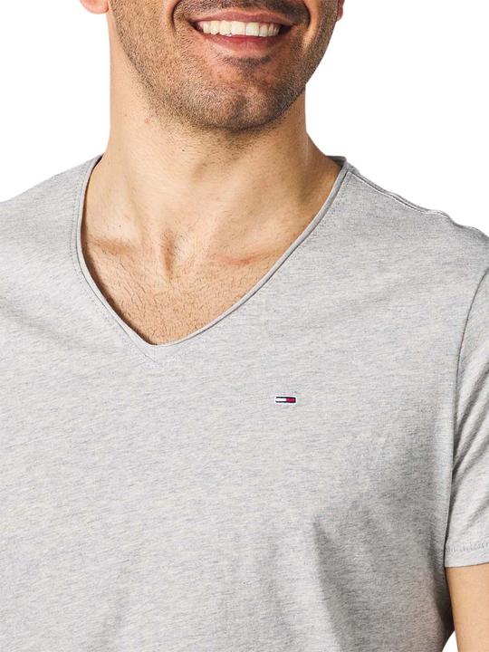Produktbild Tommy Hilfiger Slim Jaspe V Neck light grey (XL)
