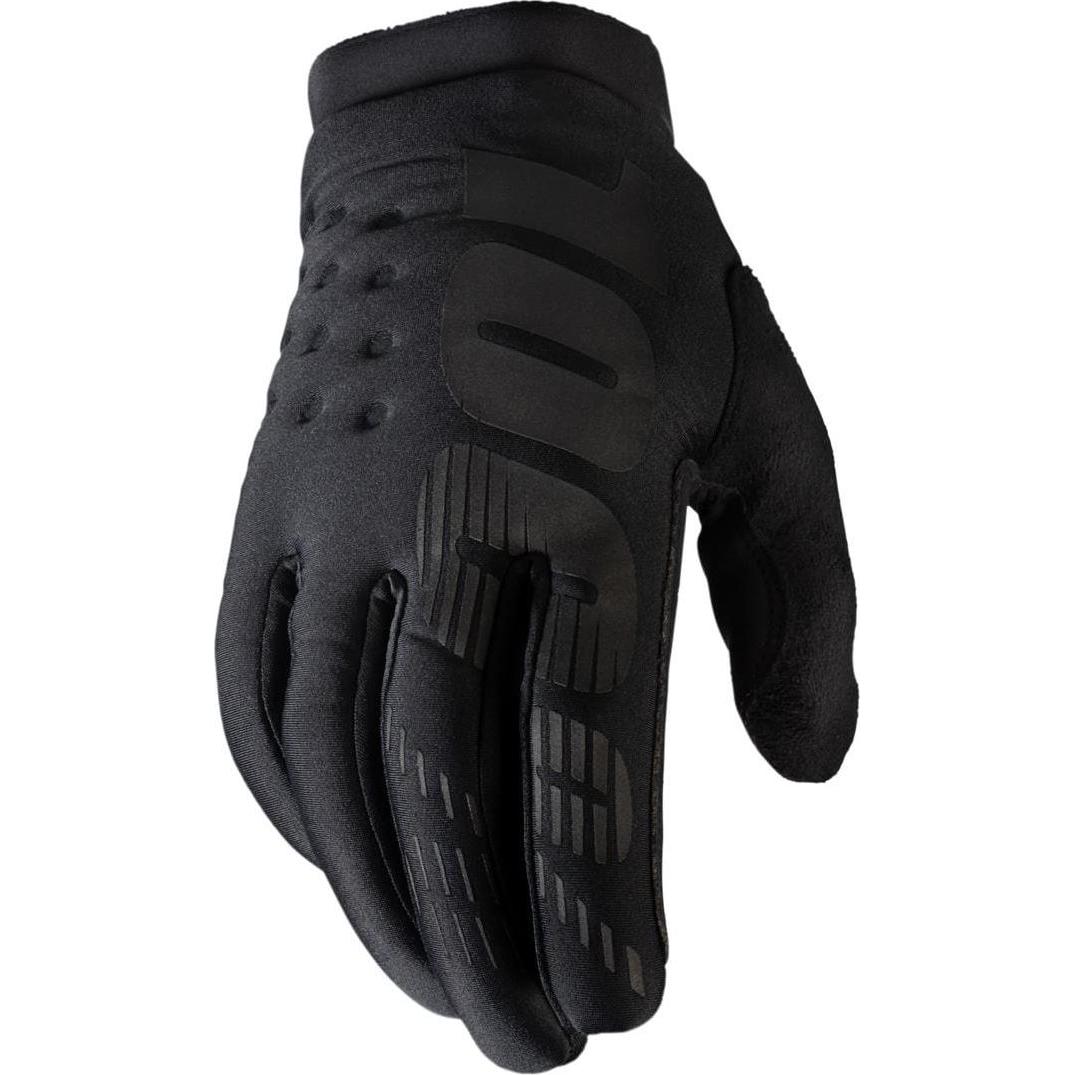 100%, Herren, Handschuhe, Brisker, Schwarz, (L)