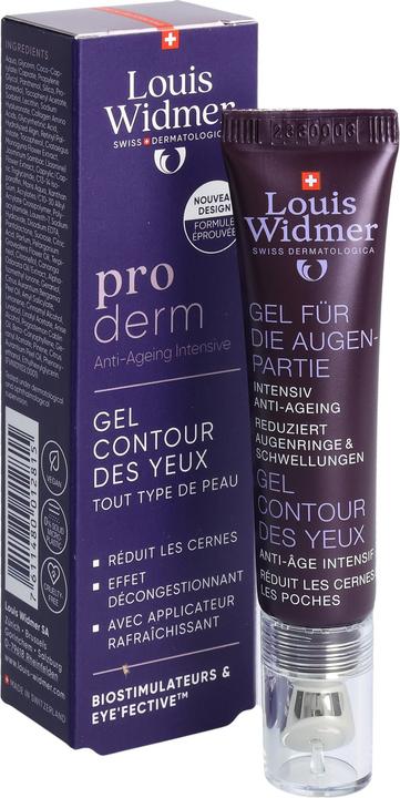 Image du produit Louis Widmer Gel Proderm contour des yeux parf 15ml (Gel pour le soin des yeux, 15 ml, Journée)