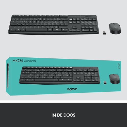 Produktbild Logitech MK235 (DE, Kabellos)