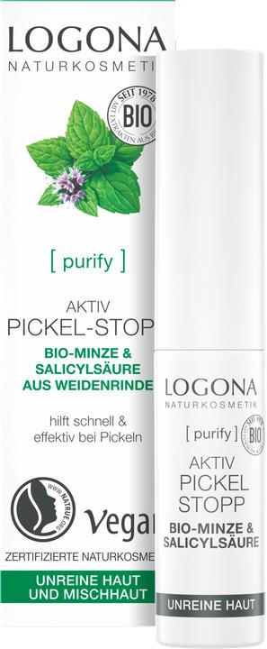 Produktbild Logona Aktiv Pickel-Stopp (Reinigungstücher Gesicht, 6 ml)