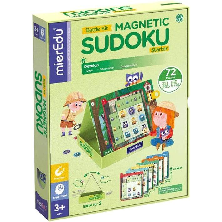 mierEdu Game - Magnetic Sudoku Battle Kit (starter) - (ME332) (Deutsch, Englisch, Französisch, Italienisch)