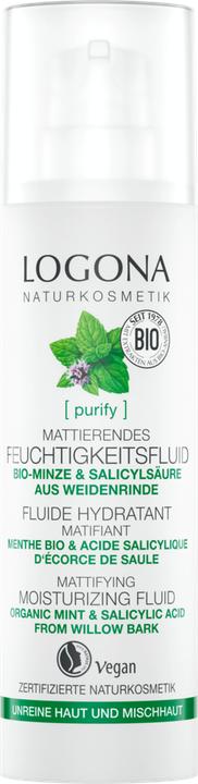 Actual product image Logona Mattifying Moisturizing Fluid (30 ml, Face fluid)