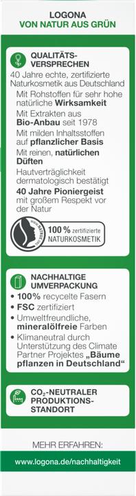 Actual product image Logona Mattifying Moisturizing Fluid (30 ml, Face fluid)